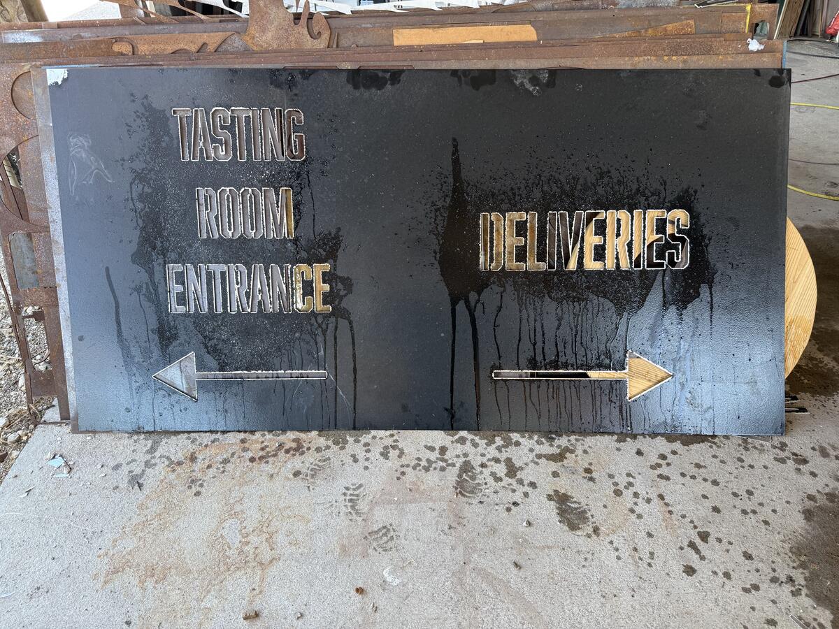 Winery Sign